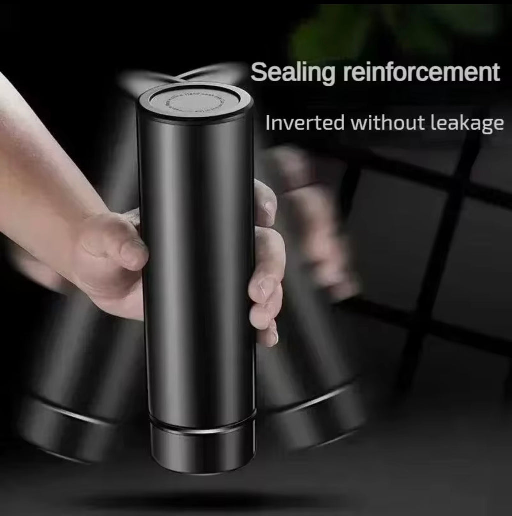 Smart LED Temperature Display Thermos Flask - Premium 500ml Vacuum Insulated Water Bottle